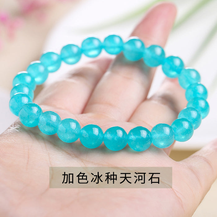 Wholesale Colored Ice Bracelet Simple Single Circle JDC-BT-JingD009