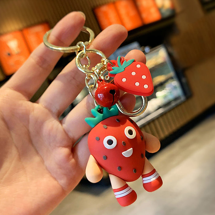 Jewelry WholesaleWholesale PVC Silicone Avocado Keychain JDC-KC-BXin001 Keychains 奔鑫 %variant_option1% %variant_option2% %variant_option3%  Factory Price JoyasDeChina Joyas De China