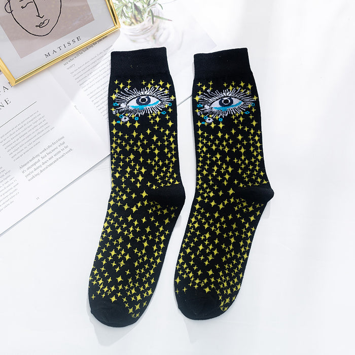 Wholesale Socks Cotton Cute Cartoon Socks JDC-SK-MZX012