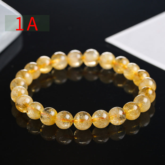 Wholesale Citrine Bracelet Fashion Simple Single Circle MOQ≥2 JDC-BT-JingD002