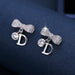 Jewelry WholesaleWholesale metal geometric bow letter stud earrings JDC-ES-Dingy007 Earrings 鼎煜 %variant_option1% %variant_option2% %variant_option3%  Factory Price JoyasDeChina Joyas De China