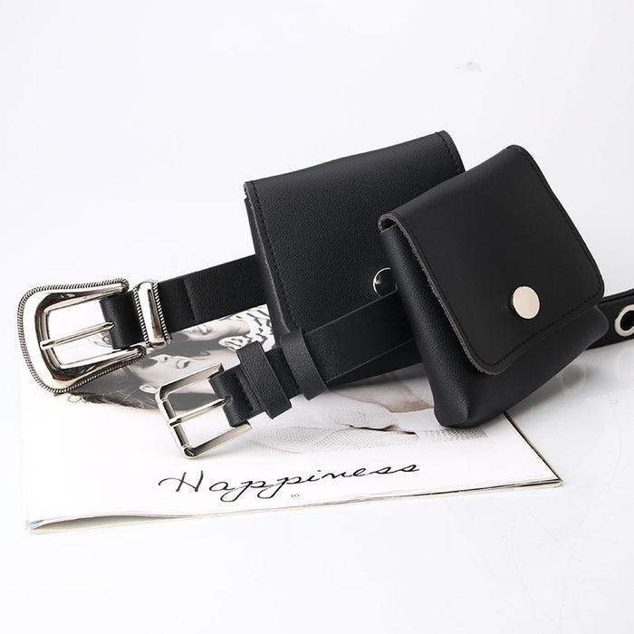 Jewelry WholesaleWholesale hip hop style wild chain small waist bag belt JDC-WB-KuP008 Womenbelt 酷配 %variant_option1% %variant_option2% %variant_option3%  Factory Price JoyasDeChina Joyas De China