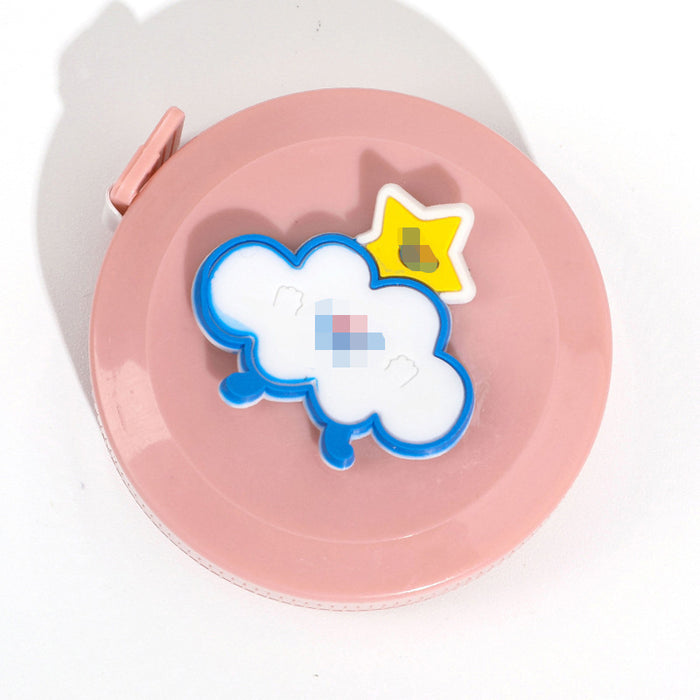 Wholesale PVC Cartoon Small Measuring Tape Measuring Measurements Soft Ruler JDC-RR-Dichen001