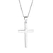 Jewelry WholesaleWholesale 925 Sterling Silver Cross Necklace JDC-NE-ChengC001 Necklaces 成川 %variant_option1% %variant_option2% %variant_option3%  Factory Price JoyasDeChina Joyas De China