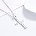 Jewelry WholesaleWholesale 925 Sterling Silver Cross Necklace JDC-NE-ChengC001 Necklaces 成川 %variant_option1% %variant_option2% %variant_option3%  Factory Price JoyasDeChina Joyas De China