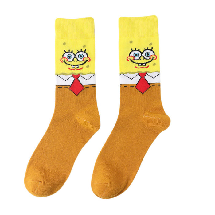 Wholesale socks cotton cartoon cute JDC-SK-HuiHe027