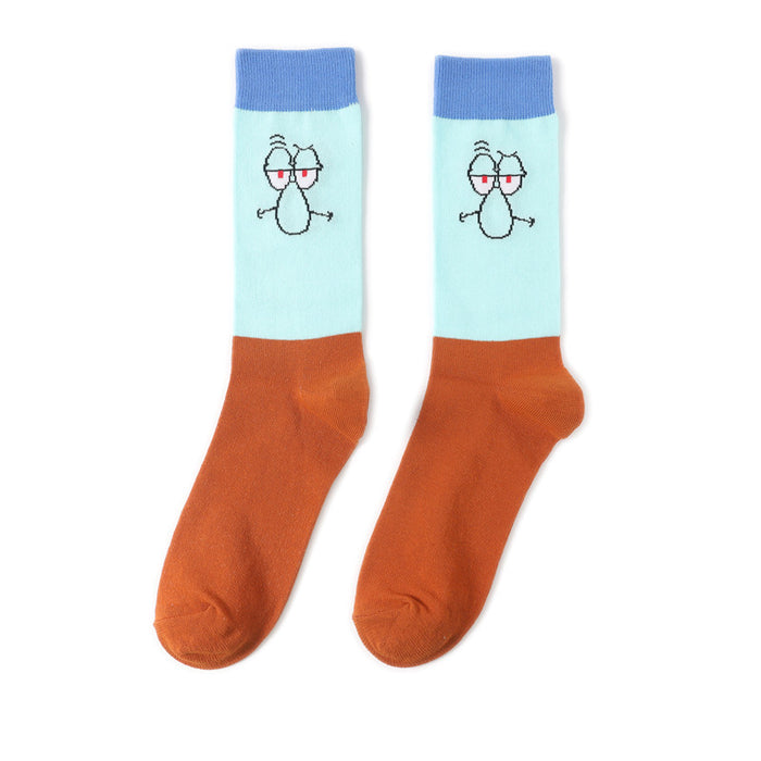 Wholesale socks cotton cartoon cute JDC-SK-HuiHe027