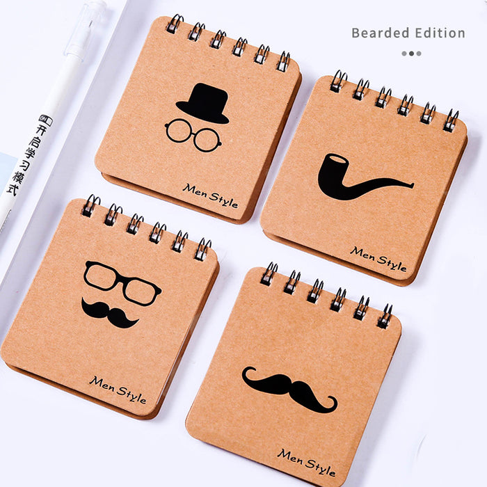 Wholesale notebook paper beard coil thickened kraft paper MOQ≥2 JDC-NK-QHJ002