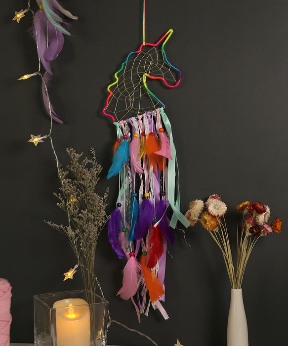 Jewelry WholesaleWholesale Feather Fabric Woven Dreamcatcher JDC-DC-MengS001 Dreamcatcher 萌颂 %variant_option1% %variant_option2% %variant_option3%  Factory Price JoyasDeChina Joyas De China