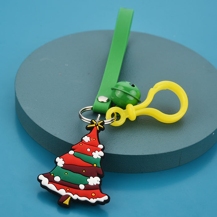 Wholesale Keychains PVC Alloy Cartoon Cute Christmas JDC-KC-JXi013