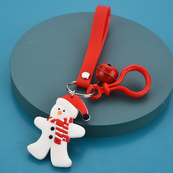 Wholesale Keychains PVC Alloy Cartoon Cute Christmas JDC-KC-JXi013