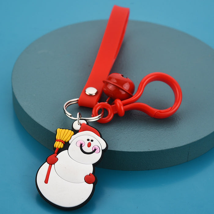 Wholesale Keychains PVC Alloy Cartoon Cute Christmas JDC-KC-JXi013