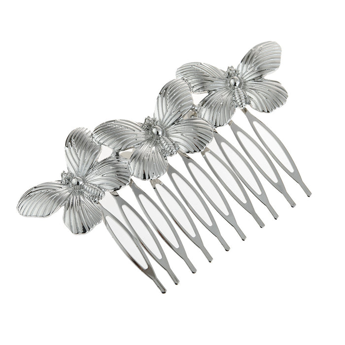 Wholesale Hair Clips Alloy Butterfly Vintage Hairbrush MOQ≥2 JDC-HC-Jingjie006