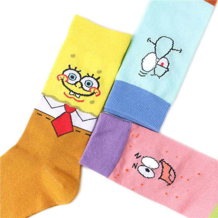 Wholesale socks cotton cartoon cute JDC-SK-HuiHe027