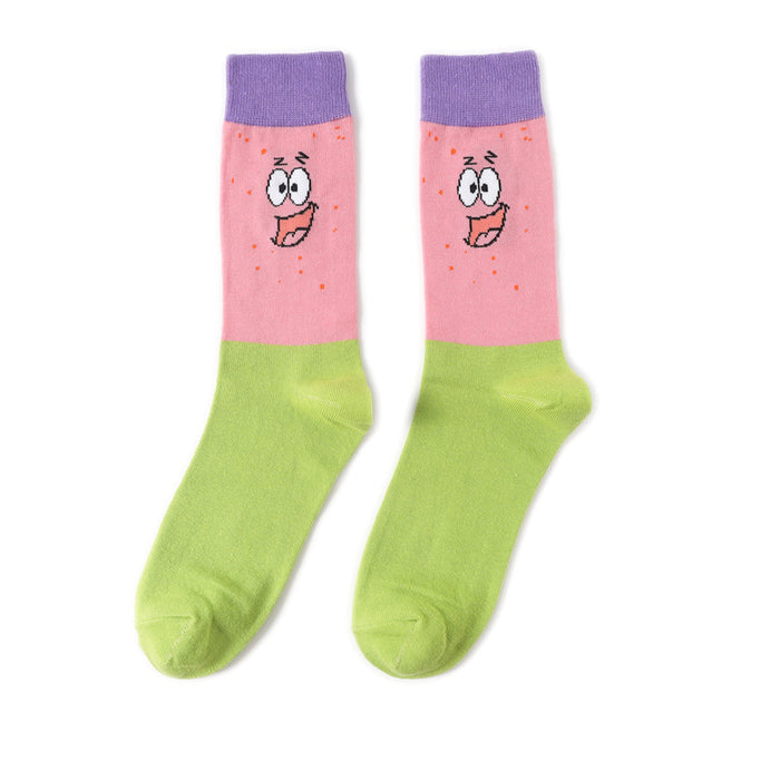 Wholesale socks cotton cartoon cute JDC-SK-HuiHe027