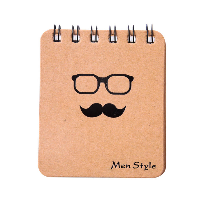 Wholesale notebook paper beard coil thickened kraft paper MOQ≥2 JDC-NK-QHJ002