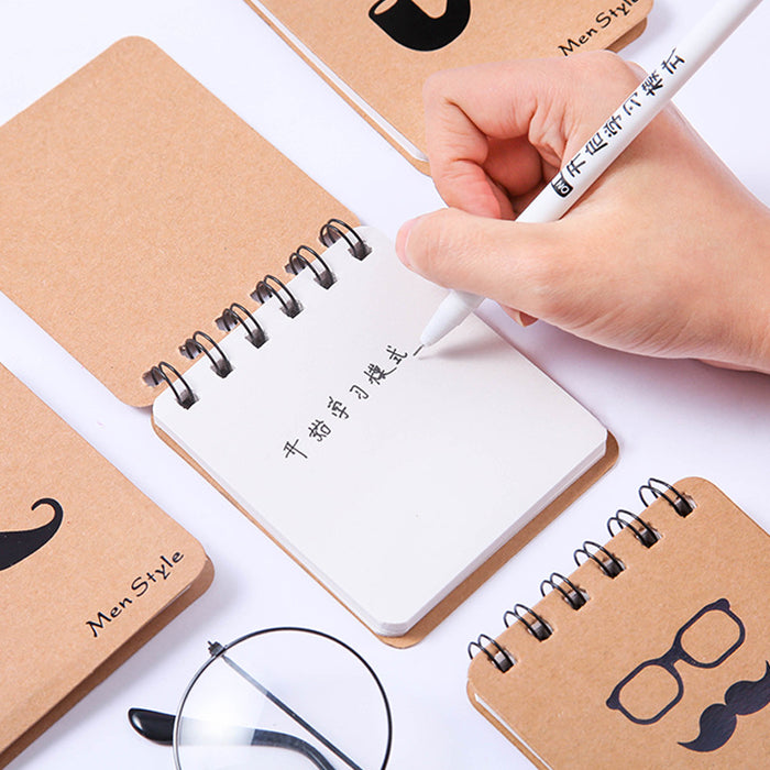 Wholesale notebook paper beard coil thickened kraft paper MOQ≥2 JDC-NK-QHJ002