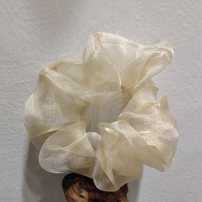 Wholesale Hair Scrunchies Fabric Pearly Temperament Elegant JDC-HS-TOC009