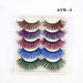 Jewelry WholesaleWholesale Color Messy False Eyelashes 5 Pairs Pack JDC-EY-LDian002 eyelashes 靓点 %variant_option1% %variant_option2% %variant_option3%  Factory Price JoyasDeChina Joyas De China