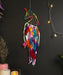 Jewelry WholesaleWholesale Feather Fabric Woven Dreamcatcher JDC-DC-MengS001 Dreamcatcher 萌颂 %variant_option1% %variant_option2% %variant_option3%  Factory Price JoyasDeChina Joyas De China