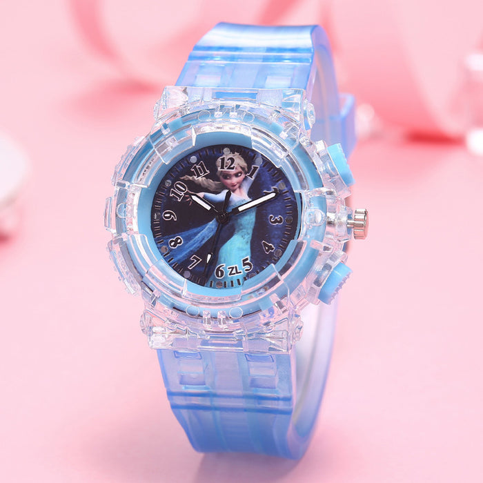 Jewelry WholesaleWholesale PVC Plastic Night Light Electronic Kids Watch JDC-WH-Pingll001 Watch 平莉莱 %variant_option1% %variant_option2% %variant_option3%  Factory Price JoyasDeChina Joyas De China