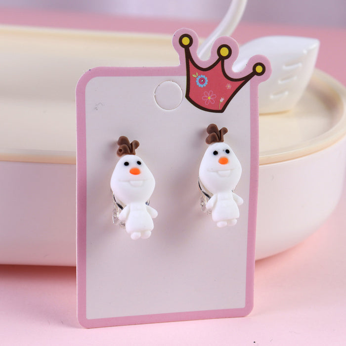 Jewelry WholesaleWholesale Cartoon Earless Children's Ear Clips JDC-ES-Duor001 Earrings 朵蕊 %variant_option1% %variant_option2% %variant_option3%  Factory Price JoyasDeChina Joyas De China