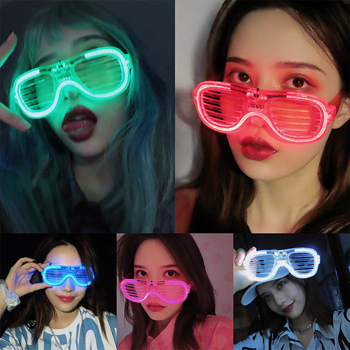 Jewelry WholesaleWholesale three-stop flash luminescent glasses JDC-SG-MingK005 Sun Glasses 明可 %variant_option1% %variant_option2% %variant_option3%  Factory Price JoyasDeChina Joyas De China