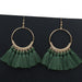 Jewelry WholesaleWholesale bohemian long tassel earrings JDC-ES-HH005 Earrings 汉虹 %variant_option1% %variant_option2% %variant_option3%  Factory Price JoyasDeChina Joyas De China