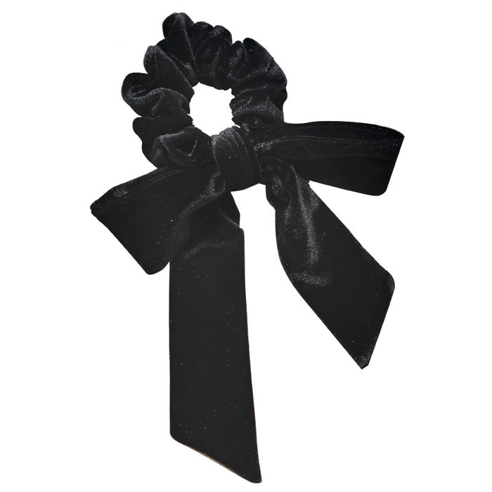 Wholesale Hair Scrunchies Velvet Streamer Butterfly JDC-HS-TOC006