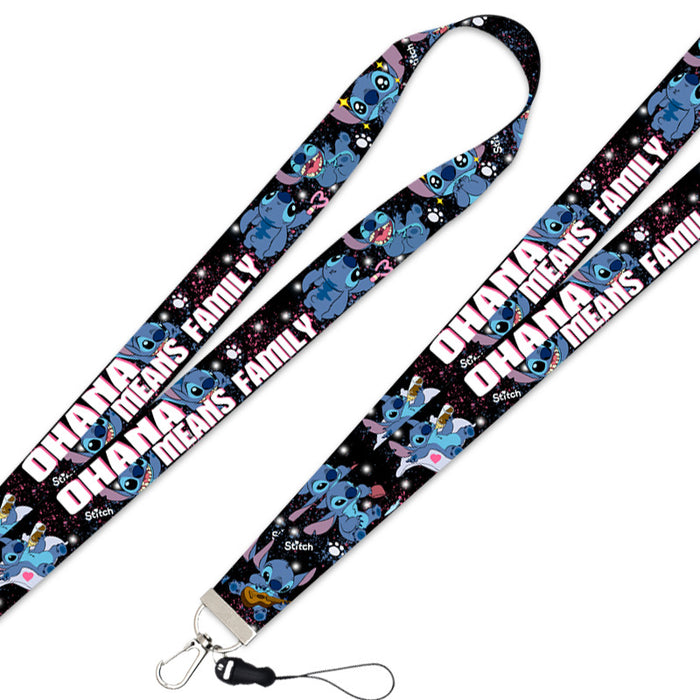 Wholesale Keychains Polyester  Anime Keychain Long Lanyard Combination Detachable (M) MOQ≥8 JDC-KC-QTN014