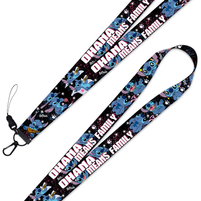 Wholesale Keychains Polyester  Anime Keychain Long Lanyard Combination Detachable (M) MOQ≥8 JDC-KC-QTN014