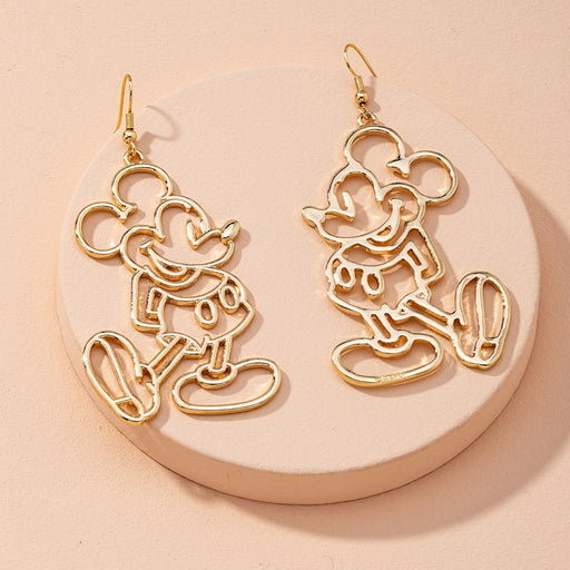 Jewelry WholesaleWholesale alloy gold cartoon earrings JDC-ES-AYN376 Earrings 爱伊娜 %variant_option1% %variant_option2% %variant_option3%  Factory Price JoyasDeChina Joyas De China