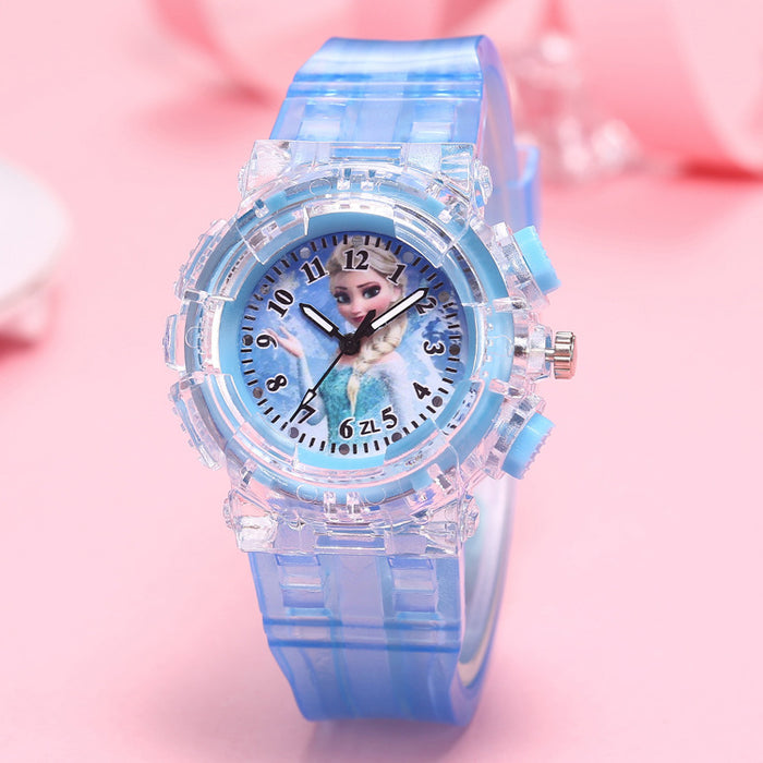 Jewelry WholesaleWholesale PVC Plastic Night Light Electronic Kids Watch JDC-WH-Pingll001 Watch 平莉莱 %variant_option1% %variant_option2% %variant_option3%  Factory Price JoyasDeChina Joyas De China