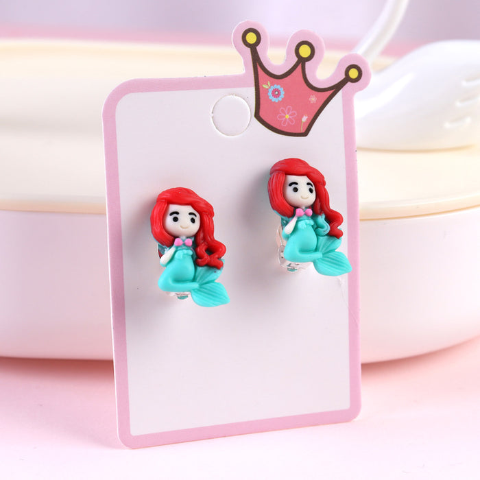 Jewelry WholesaleWholesale Cartoon Earless Children's Ear Clips JDC-ES-Duor001 Earrings 朵蕊 %variant_option1% %variant_option2% %variant_option3%  Factory Price JoyasDeChina Joyas De China