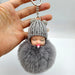 Jewelry WholesaleWholesale Plush Doll Hair Ball Keychain MOQ≥2 JDC-KC-QiShi030 Keychains 奇释 %variant_option1% %variant_option2% %variant_option3%  Factory Price JoyasDeChina Joyas De China