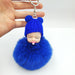 Jewelry WholesaleWholesale Plush Doll Hair Ball Keychain MOQ≥2 JDC-KC-QiShi030 Keychains 奇释 %variant_option1% %variant_option2% %variant_option3%  Factory Price JoyasDeChina Joyas De China