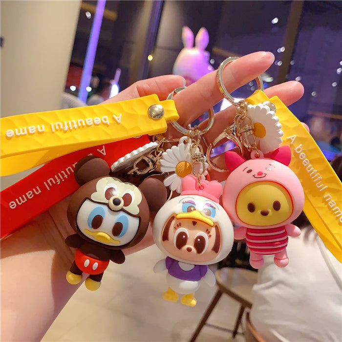 Jewelry WholesaleWholesale Cartoon PVC Soft Rubber Cute Keychain (M) JDC-KC-JFang003 Keychains 九方 %variant_option1% %variant_option2% %variant_option3%  Factory Price JoyasDeChina Joyas De China