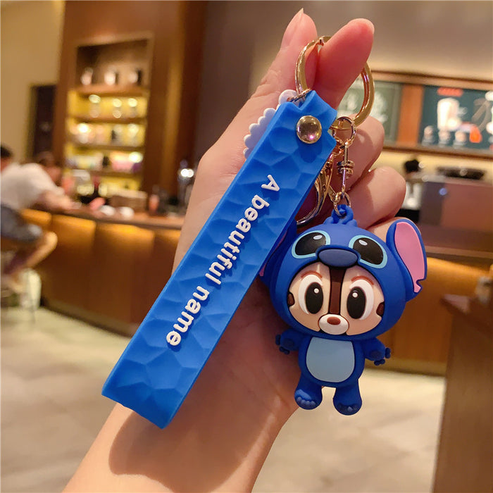 Jewelry WholesaleWholesale Cartoon PVC Soft Rubber Cute Keychain (M) JDC-KC-JFang003 Keychains 九方 %variant_option1% %variant_option2% %variant_option3%  Factory Price JoyasDeChina Joyas De China