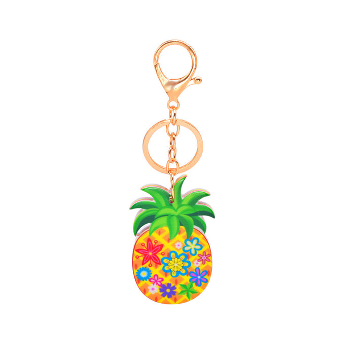 Wholesale Acrylic Fruit Pendant Keychain JDC-KC-YiWa018