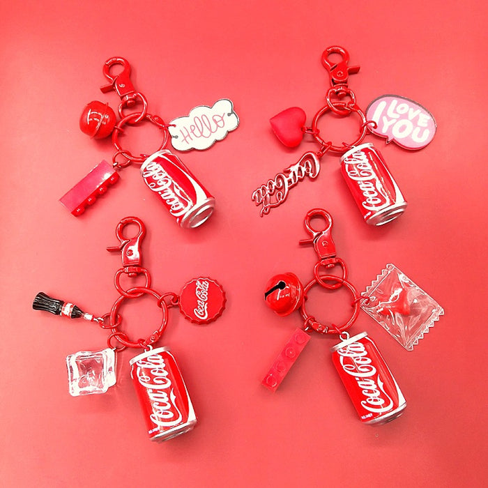 Wholesale Metal Beverage Bottle Keychain (F) MOQ≥2 JDC-KC-YChen005