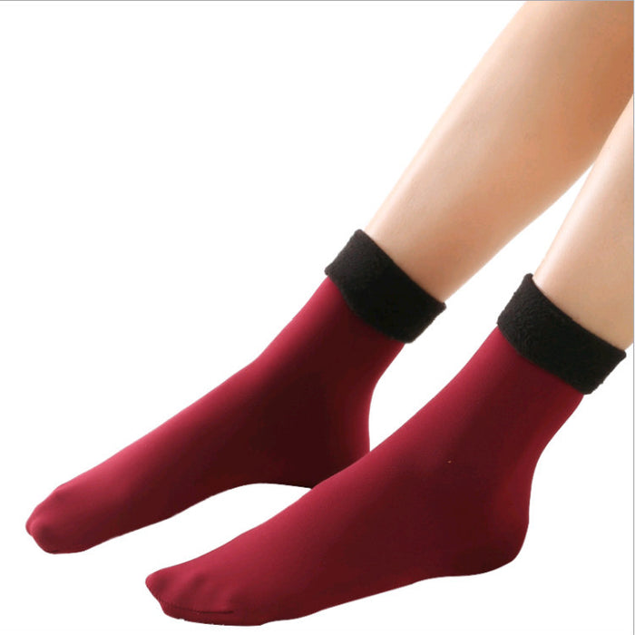 Wholesale Socks Polyester Straight Cuffed Warm Floor Socks JDC-SK-YiJ002