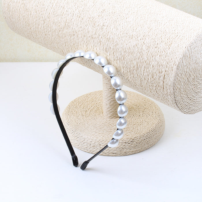 Wholesale Pearl Rhinestone Headband JDC-HD-ZXI009