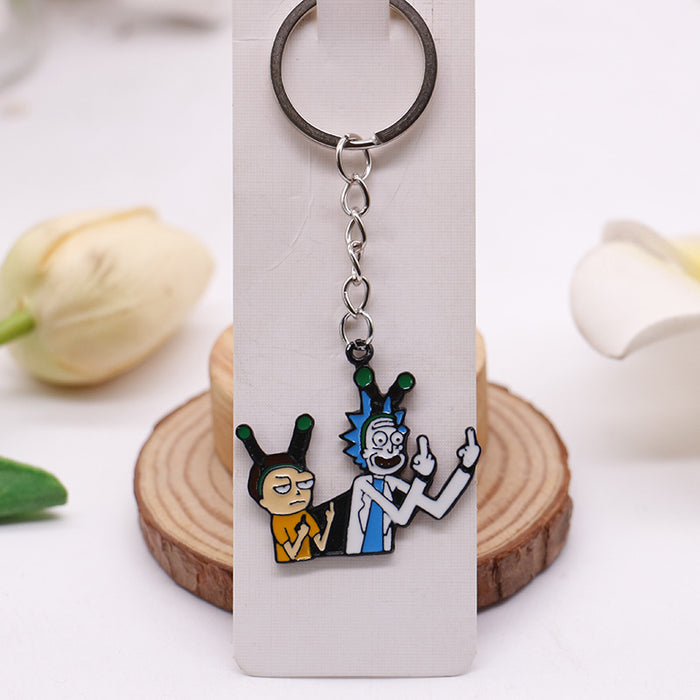 Jewelry WholesaleWholesale Cartoon Anime Metal Keychain MOQ≥2 JDC-KC-XiuH002 Keychains 秀弘 %variant_option1% %variant_option2% %variant_option3%  Factory Price JoyasDeChina Joyas De China