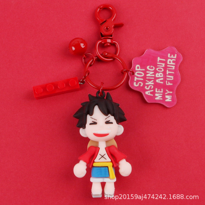 Wholesale Cartoon Silicone Cute Keychain (M) JDC-KC-YiHan011