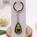 Jewelry WholesaleWholesale Cartoon Metal Avocado Sloth Drift Bottle Keychain MOQ≥2 JDC-KC-XiuH004 Keychains 秀弘 %variant_option1% %variant_option2% %variant_option3%  Factory Price JoyasDeChina Joyas De China