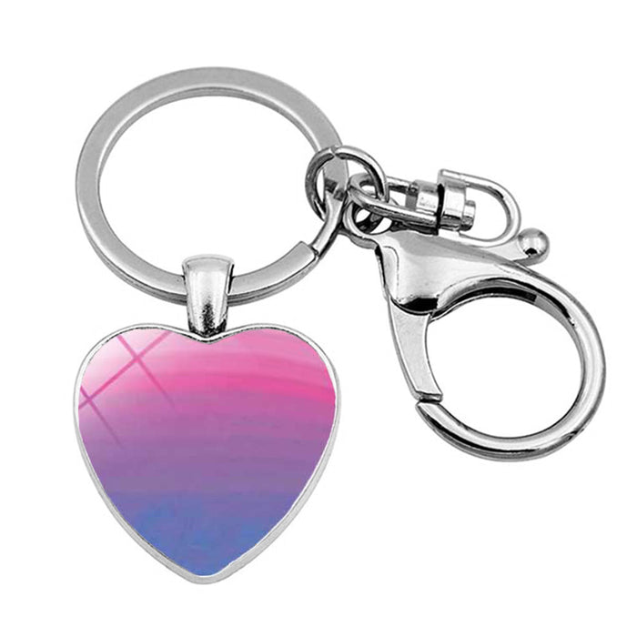 Wholesale Rainbow LGBT Gay Gay Keychain Pendant MOQ≥2 JDC-KC-XuS024