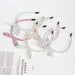 Jewelry WholesaleWholesale mesh Sequin rabbit ear headband JDC-HD-XinX003 headband 心喜 %variant_option1% %variant_option2% %variant_option3%  Factory Price JoyasDeChina Joyas De China