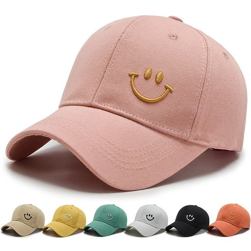 Jewelry WholesaleWholesale Smiley Cotton Baseball Cap JDC-FH-SNY001 Fashionhat 思诺雅 %variant_option1% %variant_option2% %variant_option3%  Factory Price JoyasDeChina Joyas De China