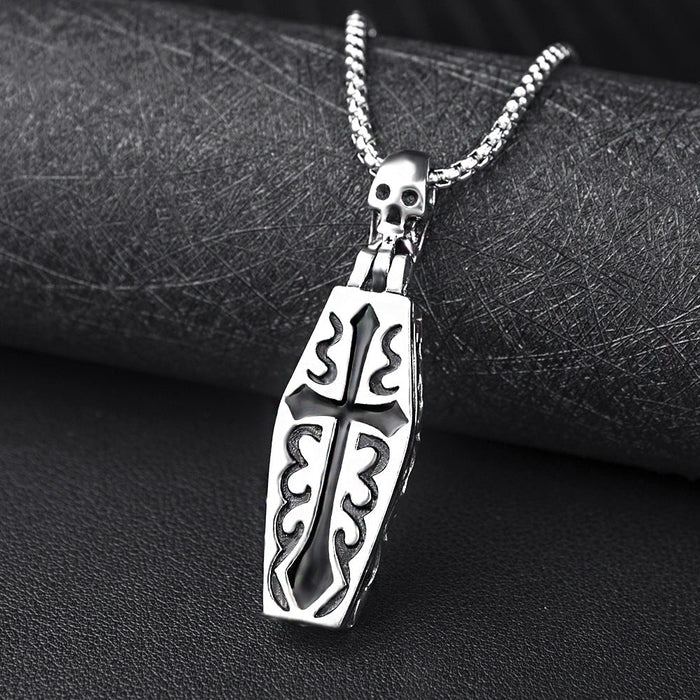 Wholesale Men's Necklace Titanium Steel JDC-NE-XuanC002