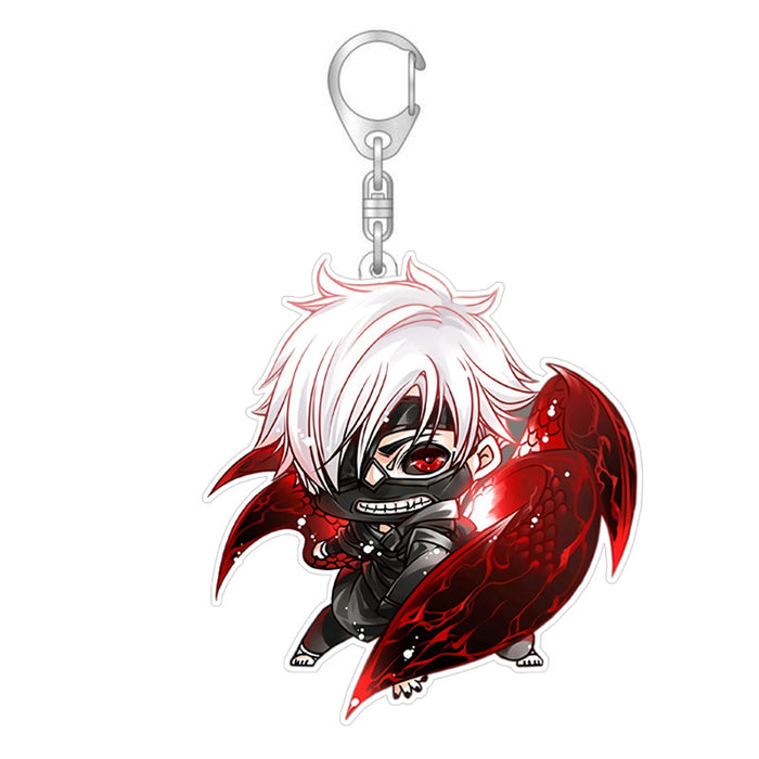 Wholesale Tokyo Double Sided Acrylic Keychain Pendant (M) MOQ≥2 JDC-KC-XCai008